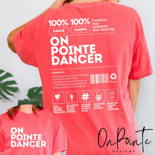 On Pointe Designs Tees