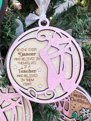 Dance Teacher Ornament