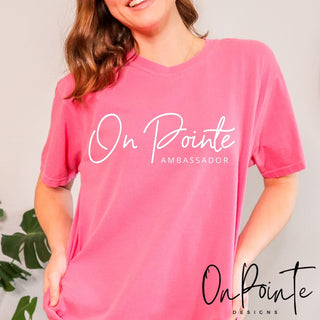 On Pointe Designs Ambassador Tee